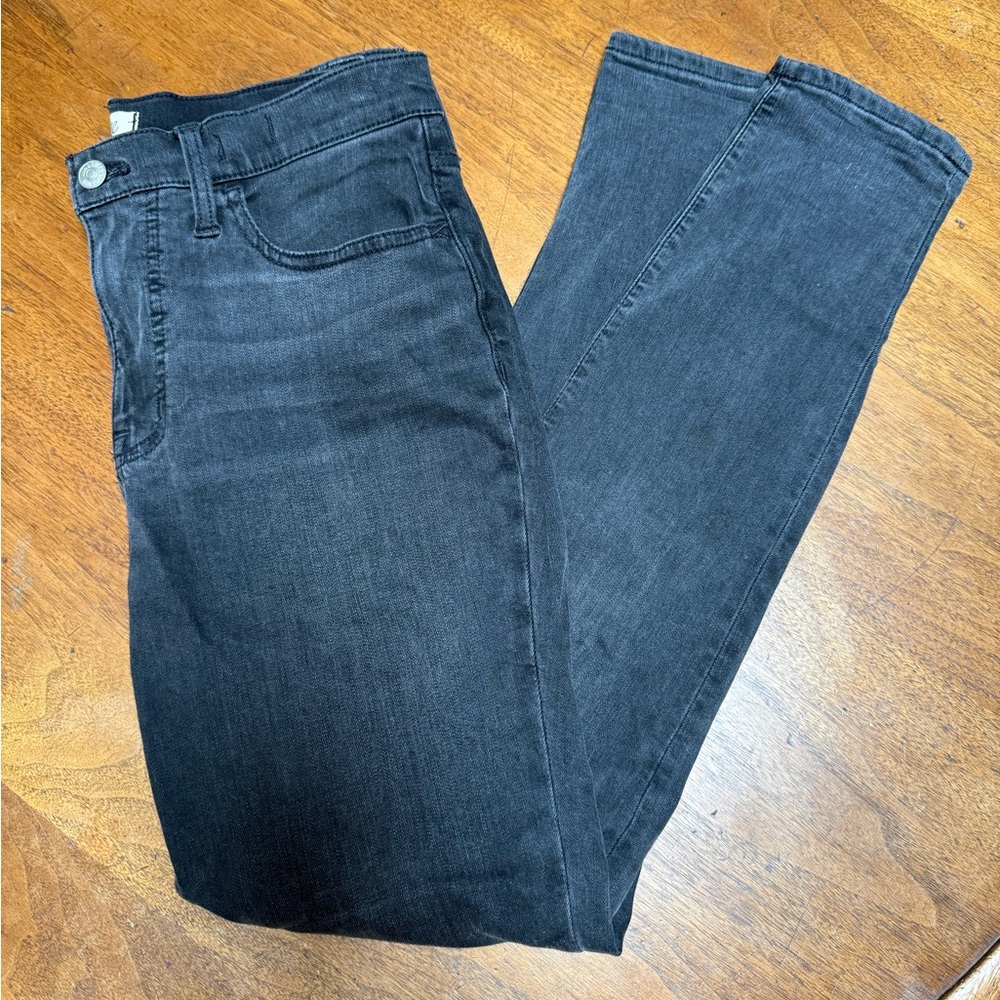Black Denim Jeans - Madewell Roadtripper size 29